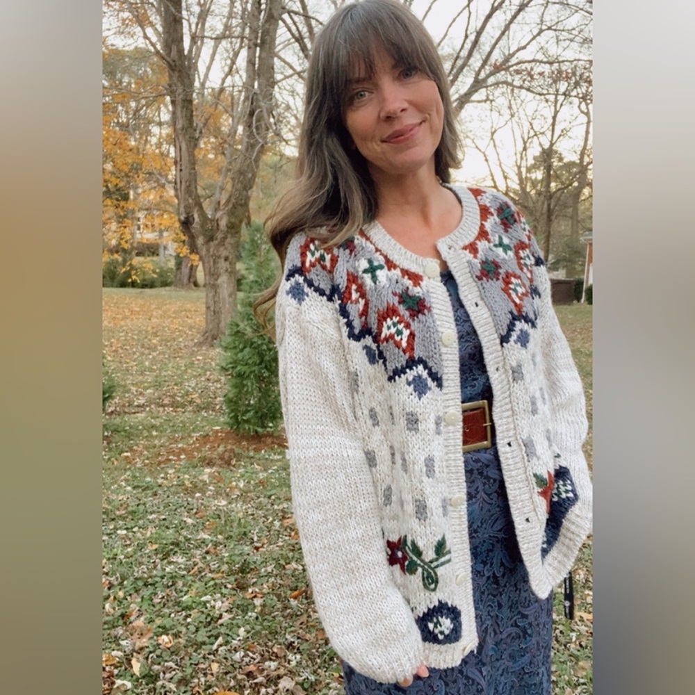 SOLD Vintage 90s chunky sweater